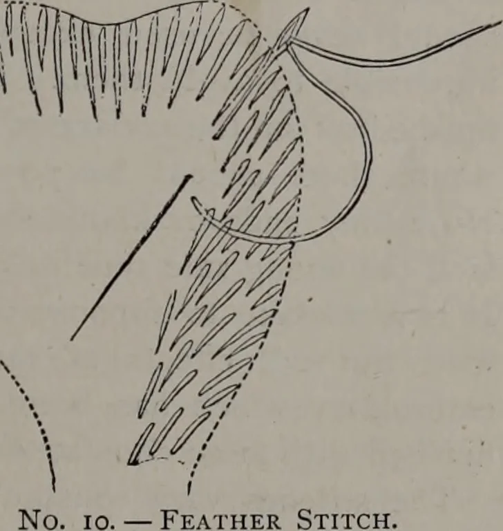 An illustration from Art-needlework for decorative embroidery : a guide to embroidery in crewels, silks, appliqué, etc. ..., 1879, leaf 16