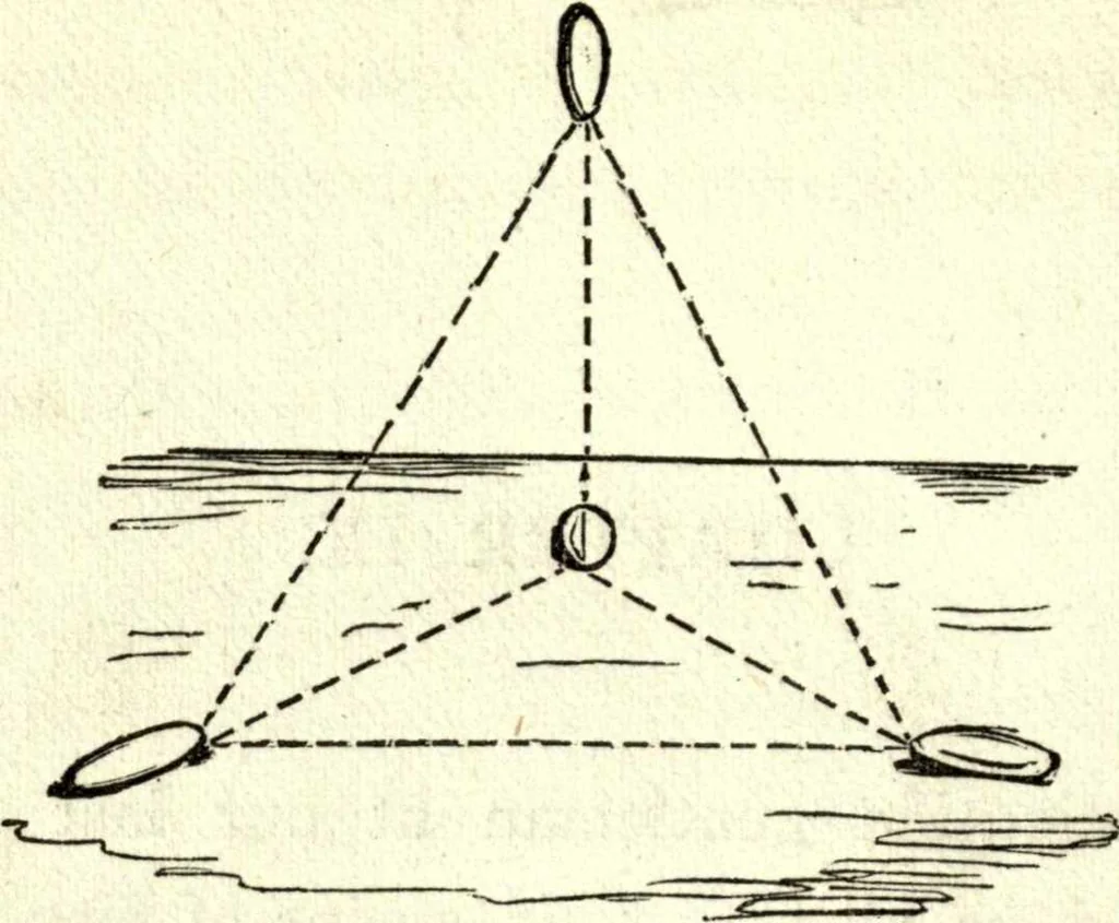 An illustration from The art of amusing : being a collection of graceful arts, merry games, odd tricks, curious puzzles, and new charades : together with suggestions for private theatricals, tableaux, and all sorts of parlor and family amusements, 1866, leaf 123