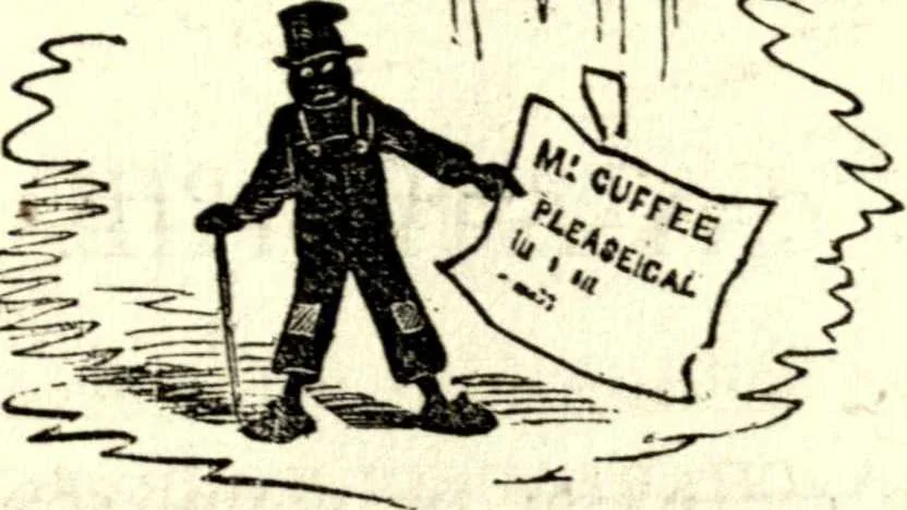An illustration from The art of amusing : being a collection of graceful arts, merry games, odd tricks, curious puzzles, and new charades : together with suggestions for private theatricals, tableaux, and all sorts of parlor and family amusements, 1866, leaf 322