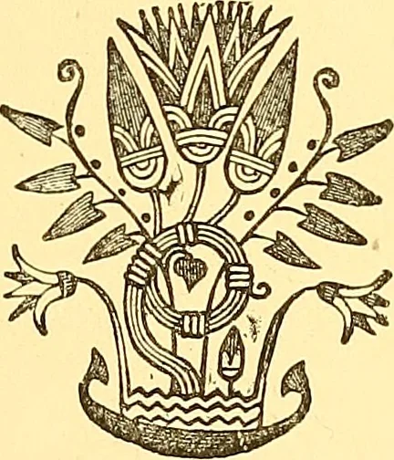 An illustration from The art of beauty, 1883, leaf 10