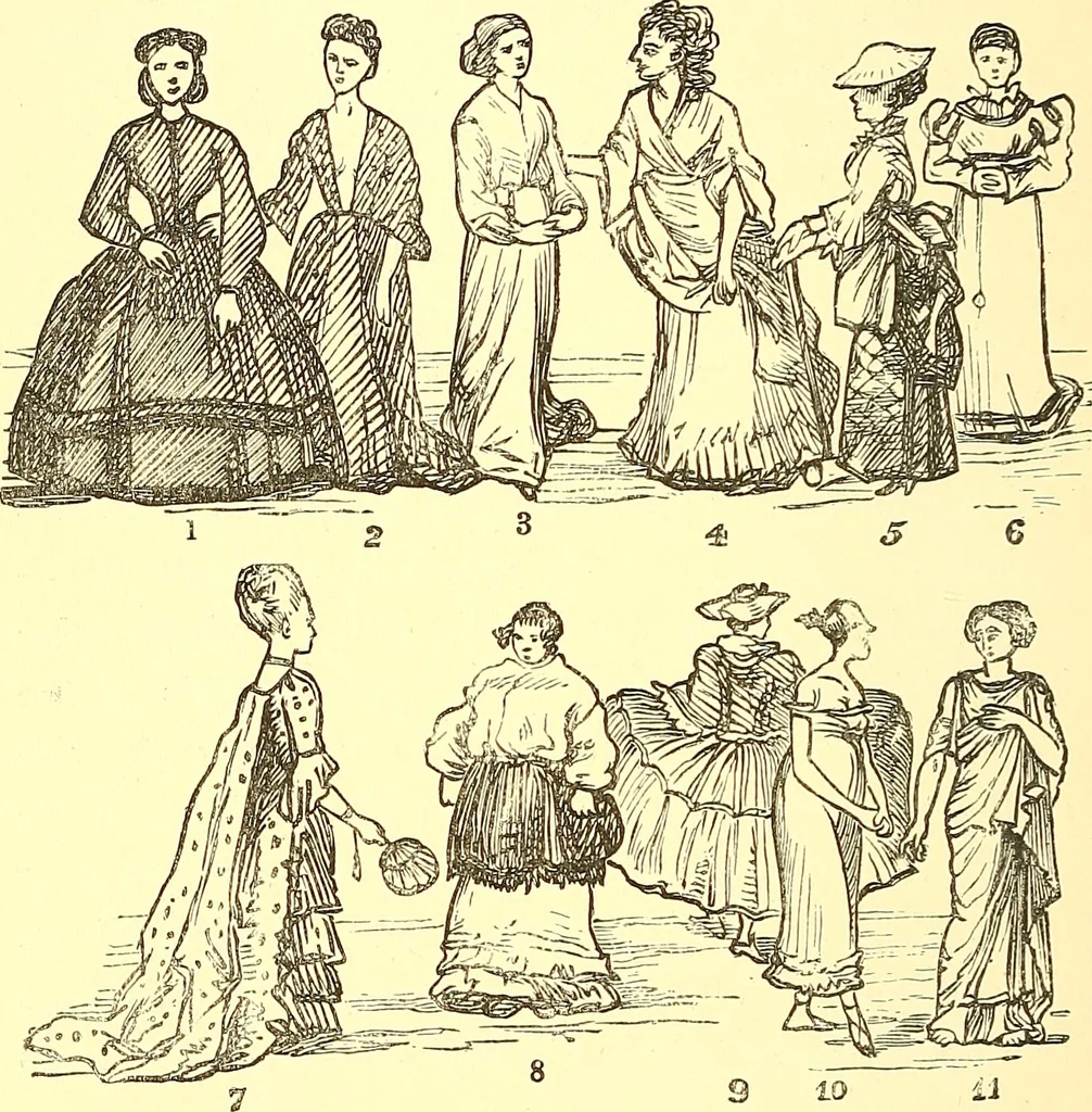 An illustration from The art of beauty, 1883, leaf 101
