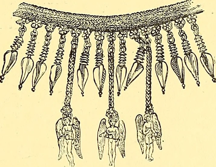 An illustration from The art of beauty, 1883, leaf 132