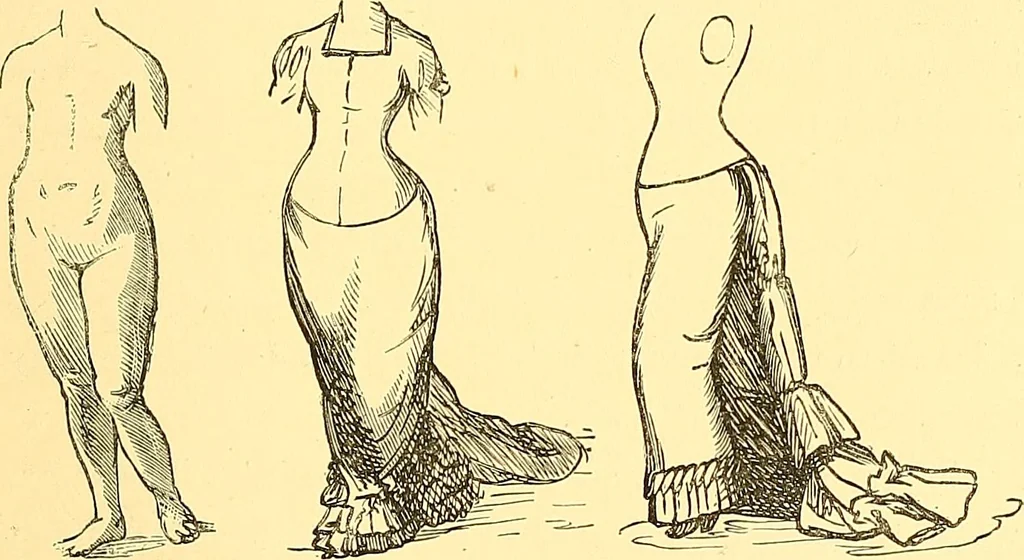 An illustration from The art of beauty, 1883, leaf 140