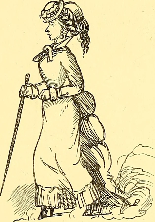 An illustration from The art of beauty, 1883, leaf 144