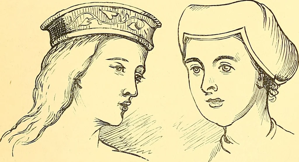 An illustration from The art of beauty, 1883, leaf 158