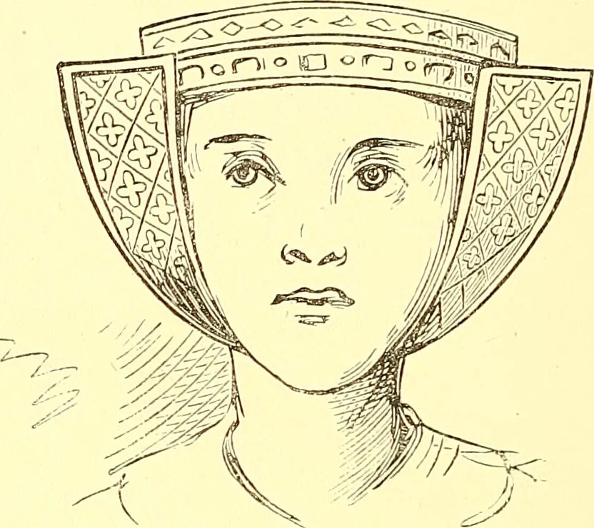 An illustration from The art of beauty, 1883, leaf 159