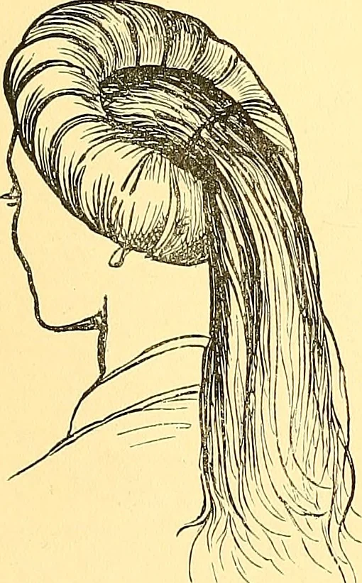 An illustration from The art of beauty, 1883, leaf 160