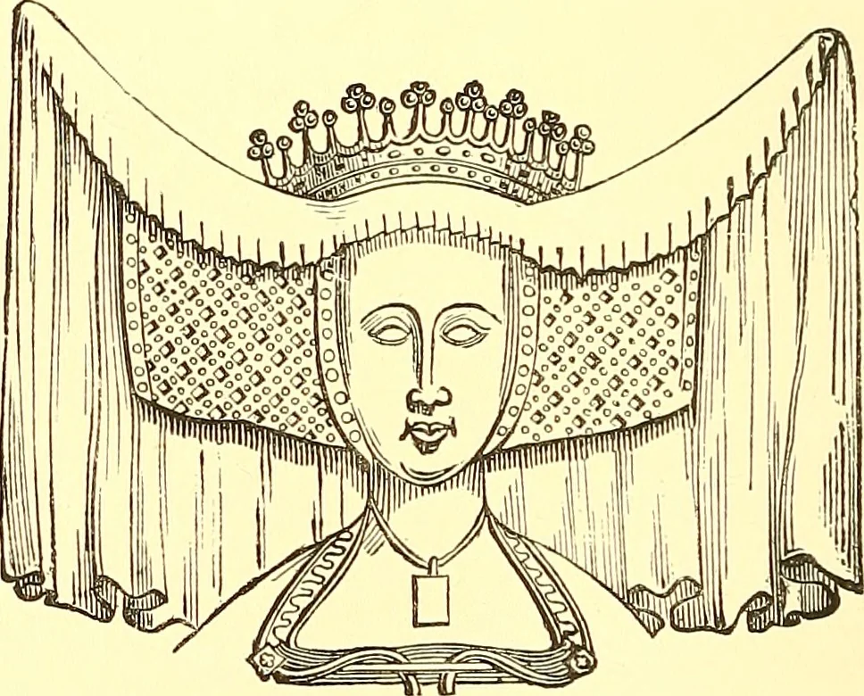 An illustration from The art of beauty, 1883, leaf 161
