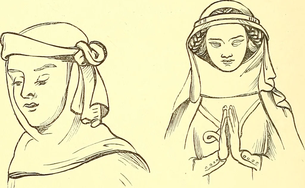 An illustration from The art of beauty, 1883, leaf 163