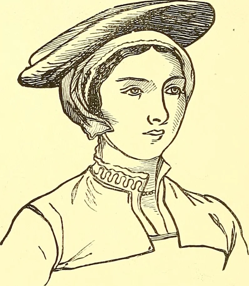 An illustration from The art of beauty, 1883, leaf 169