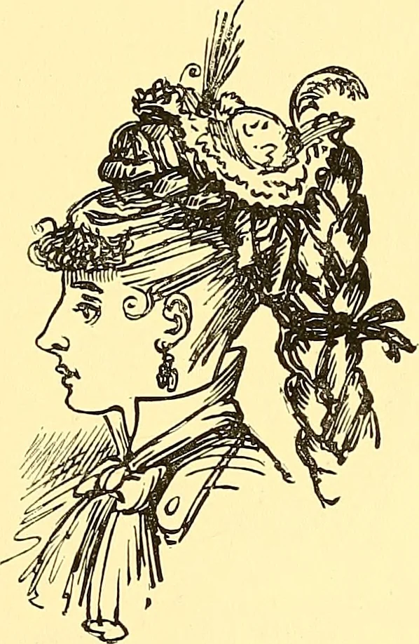 An illustration from The art of beauty, 1883, leaf 194