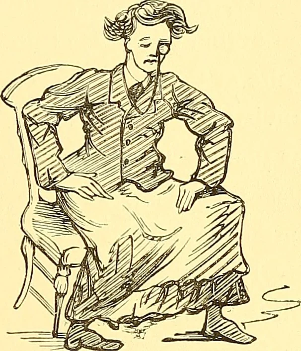 An illustration from The art of beauty, 1883, leaf 312