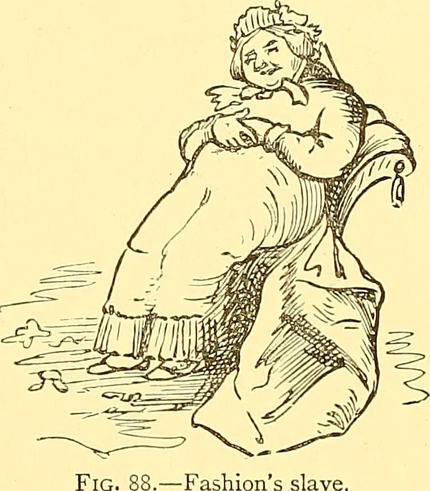 An illustration from The art of beauty, 1883, leaf 316