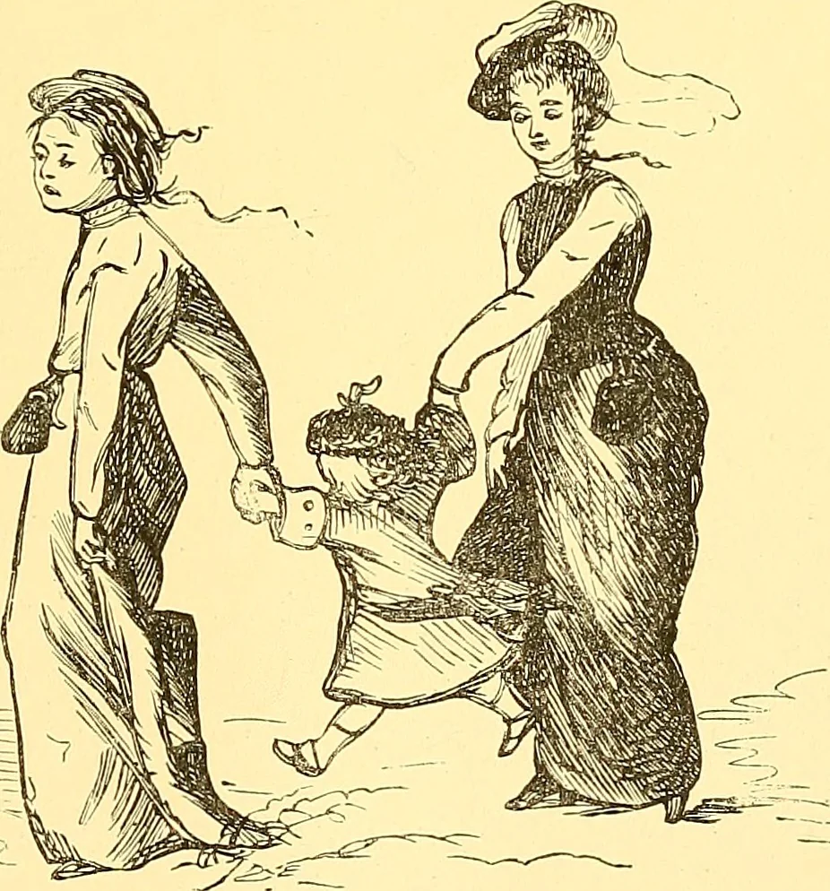 An illustration from The art of beauty, 1883, leaf 316
