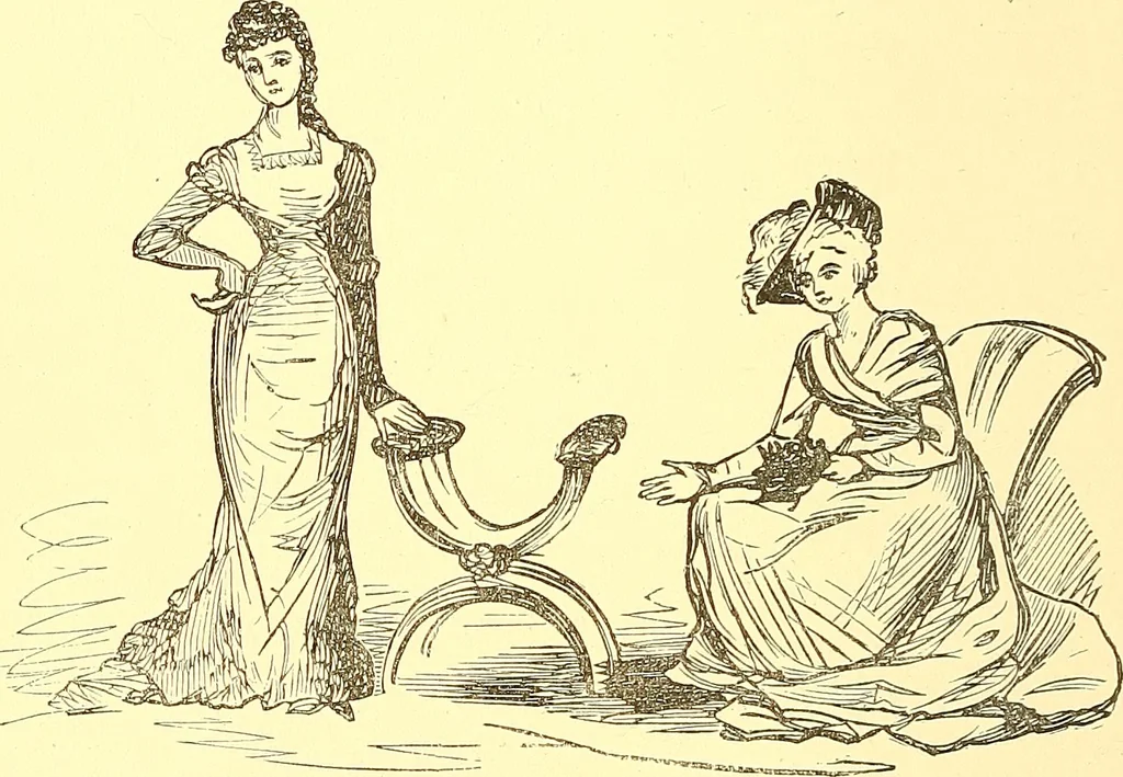 An illustration from The art of beauty, 1883, leaf 317