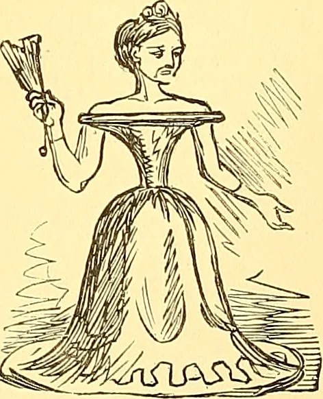 An illustration from The art of beauty, 1883, leaf 56