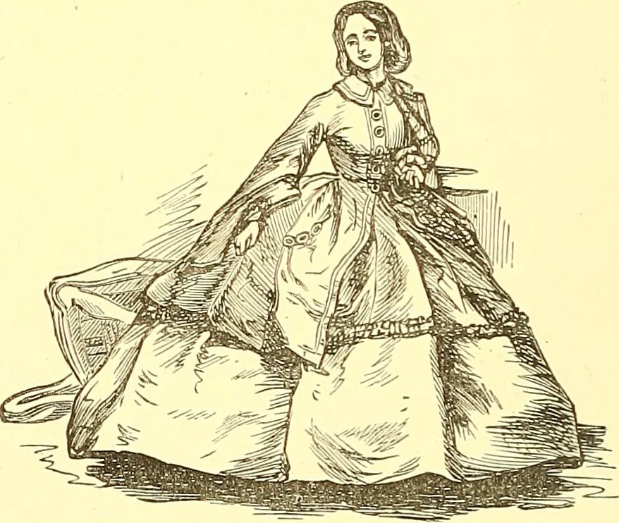 An illustration from The art of beauty, 1883, leaf 65
