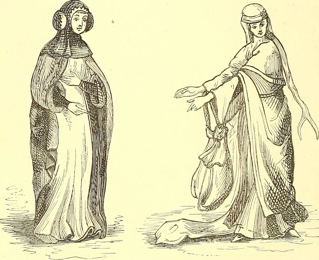 An illustration from The art of beauty, 1883, leaf 75