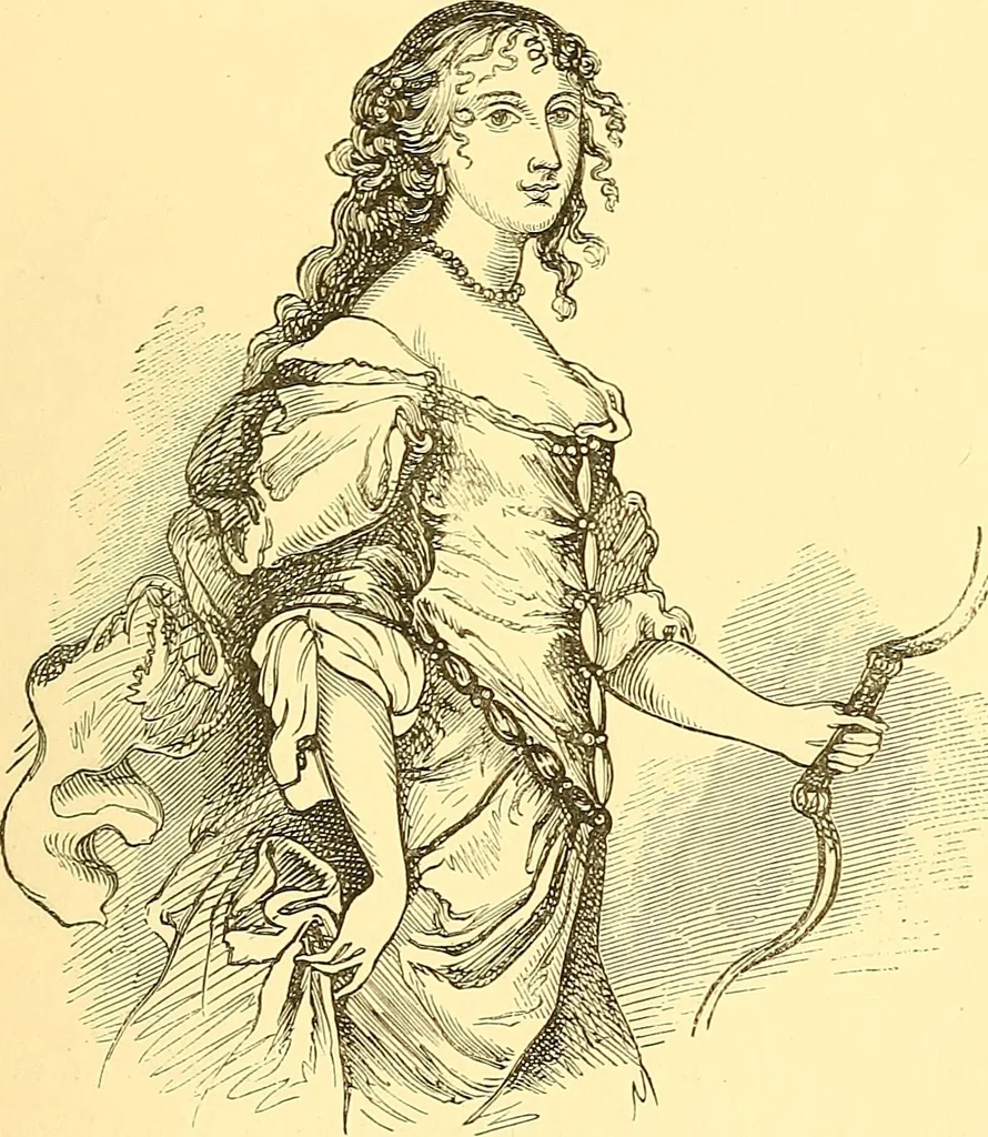 An illustration from The art of beauty, 1883, leaf 82