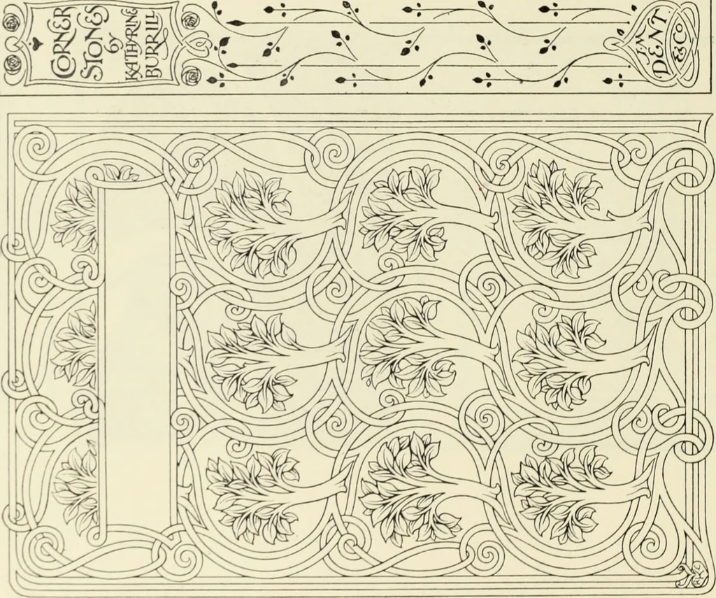 An illustration from The art of the book, 1914, leaf 129