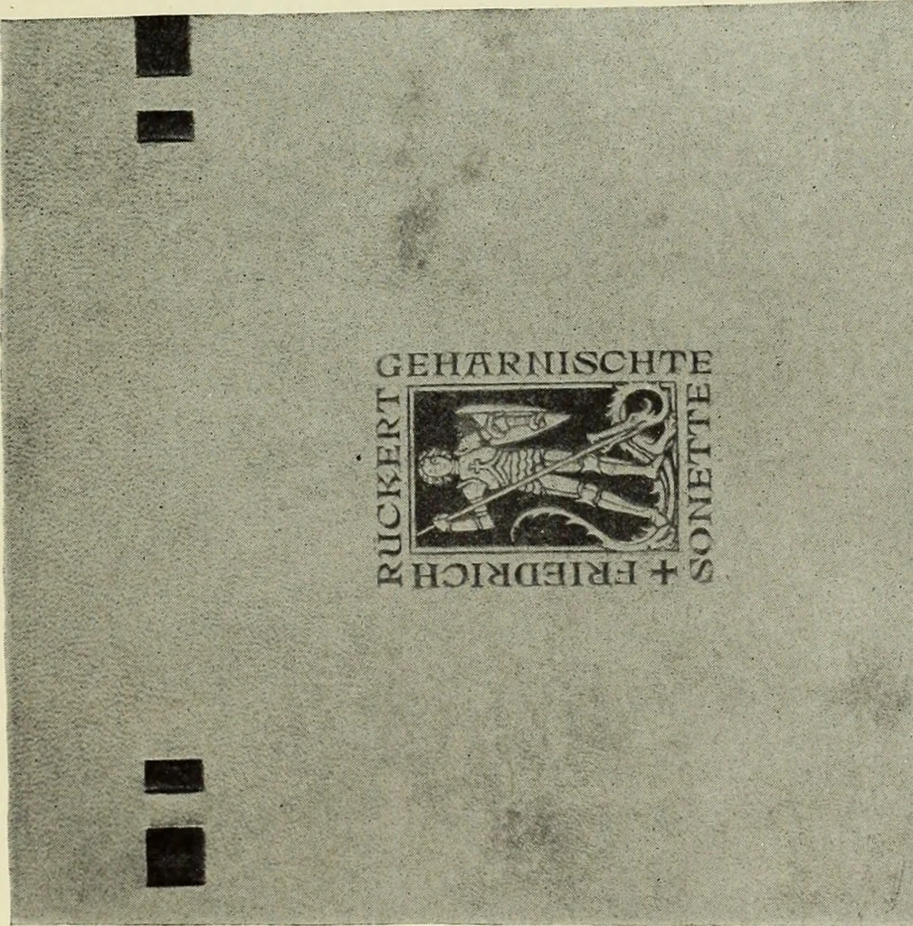 An illustration from The art of the book, 1914, leaf 182