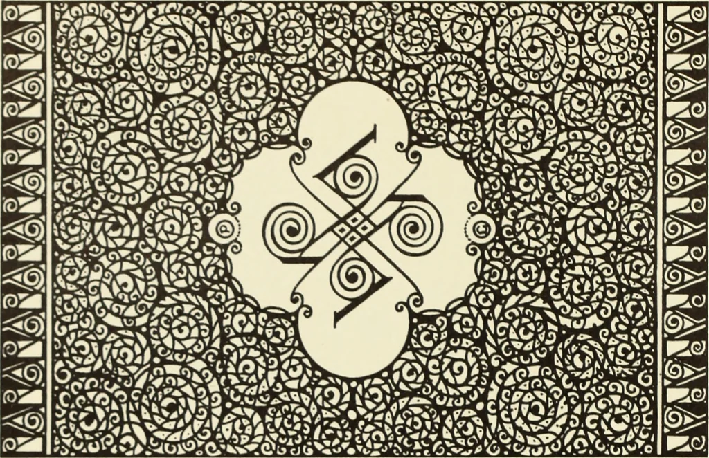 An illustration from The art of the book, 1914, leaf 187