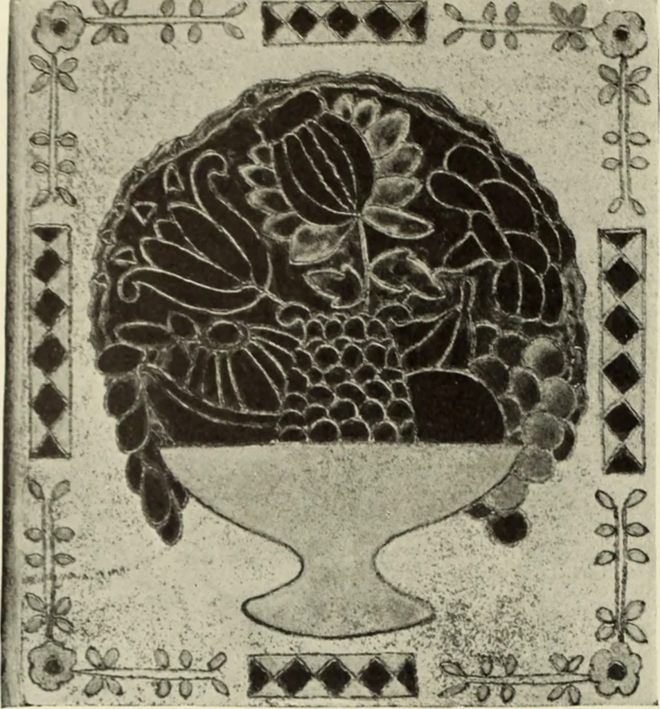 An illustration from The art of the book, 1914, leaf 207