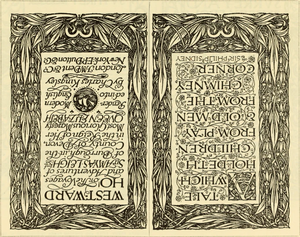 An illustration from The art of the book, 1914, leaf 69