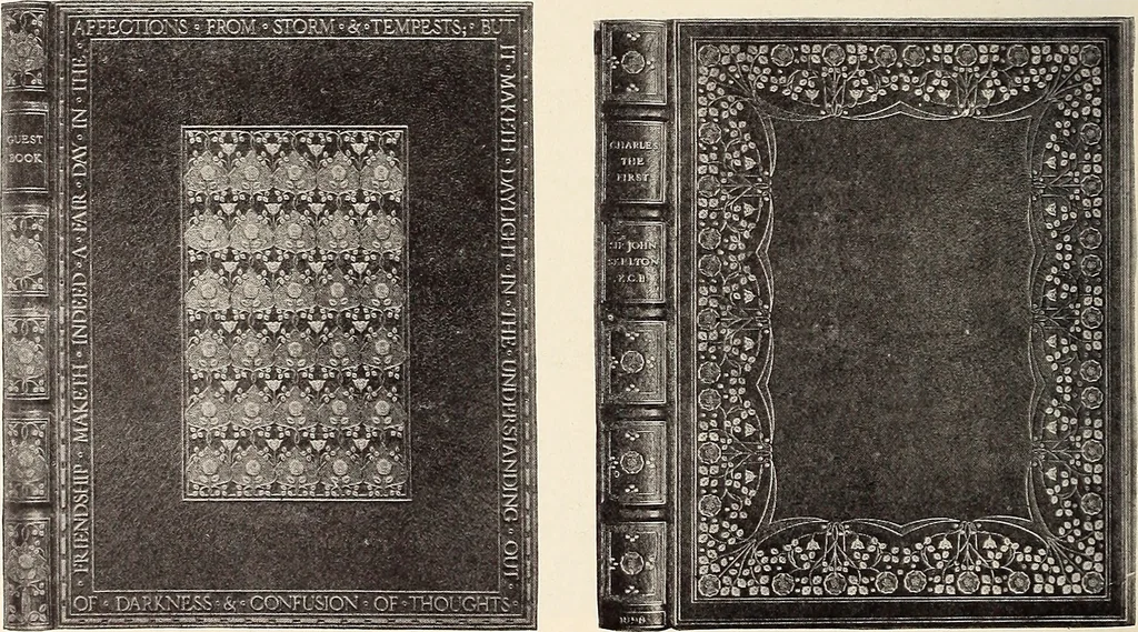 An illustration from The art of the book; a review of some recent European and American work in typography, page decoration & binding, 1914, leaf 105