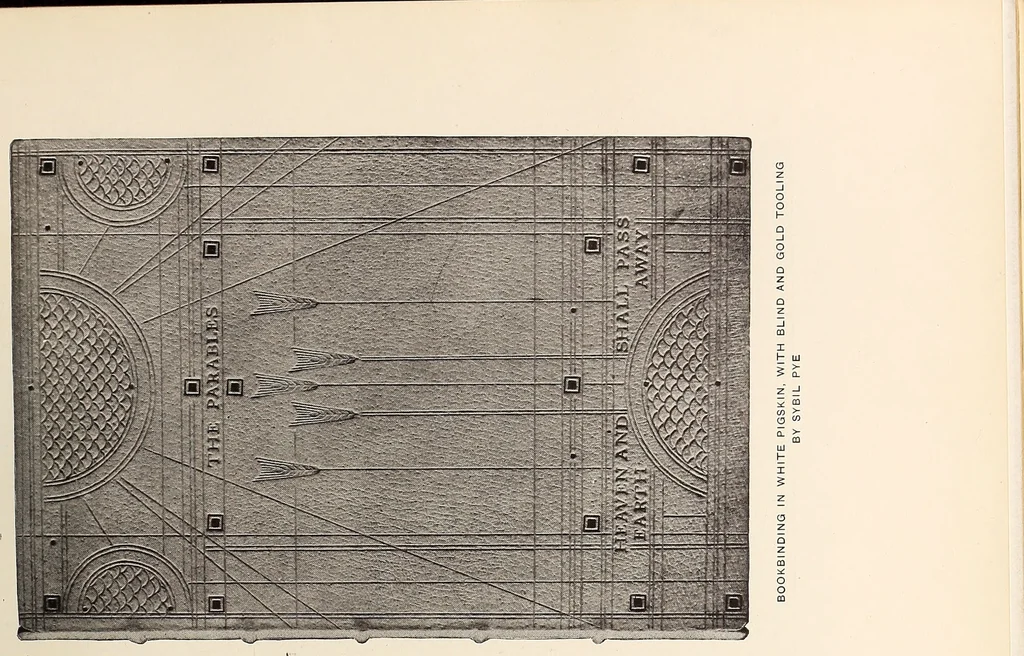 An illustration from The art of the book; a review of some recent European and American work in typography, page decoration & binding, 1914, leaf 106