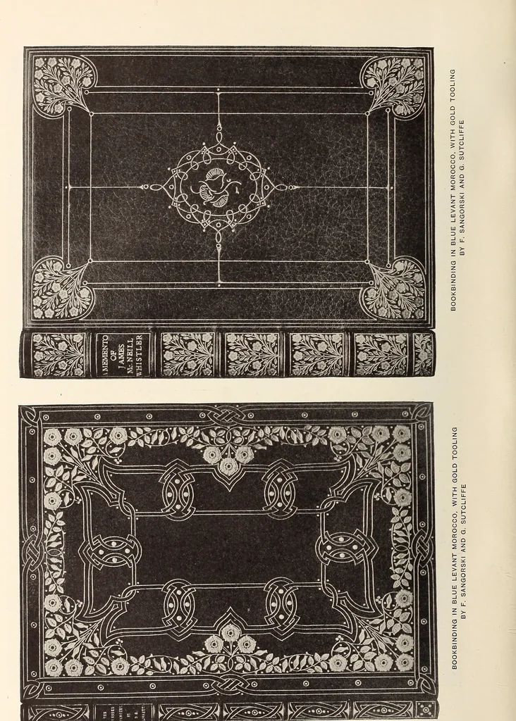 An illustration from The art of the book; a review of some recent European and American work in typography, page decoration & binding, 1914, leaf 111