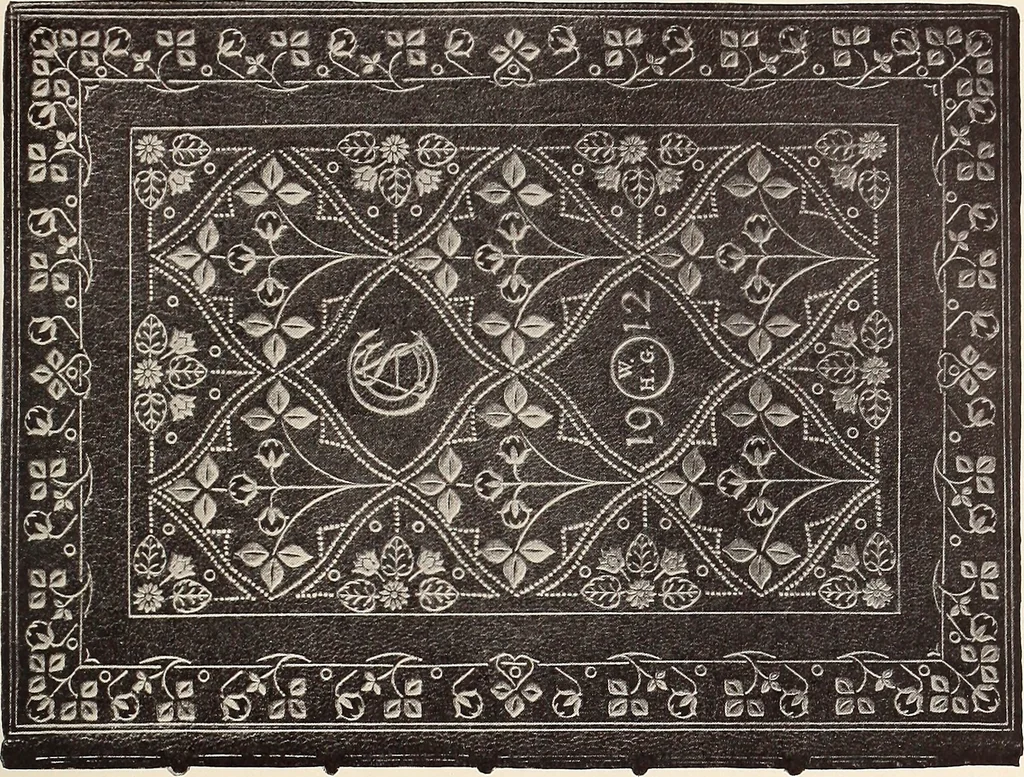 An illustration from The art of the book; a review of some recent European and American work in typography, page decoration & binding, 1914, leaf 124