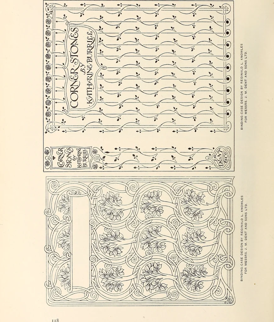 An illustration from The art of the book; a review of some recent European and American work in typography, page decoration & binding, 1914, leaf 131