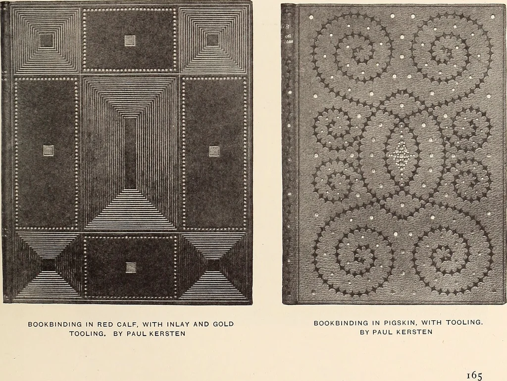 An illustration from The art of the book; a review of some recent European and American work in typography, page decoration & binding, 1914, leaf 178