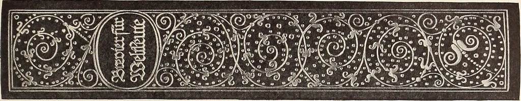 An illustration from The art of the book; a review of some recent European and American work in typography, page decoration & binding, 1914, leaf 186