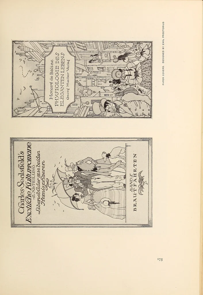 An illustration from The art of the book; a review of some recent European and American work in typography, page decoration & binding, 1914, leaf 188