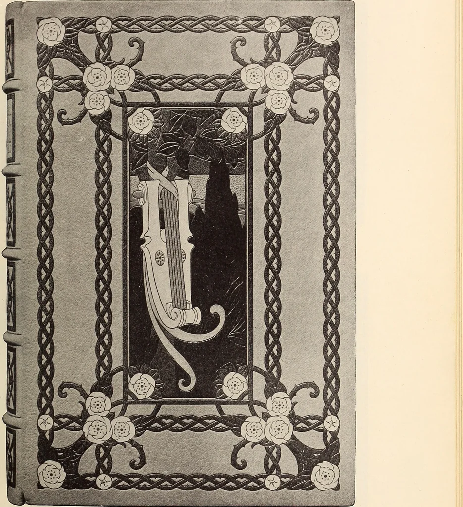 An illustration from The art of the book; a review of some recent European and American work in typography, page decoration & binding, 1914, leaf 204