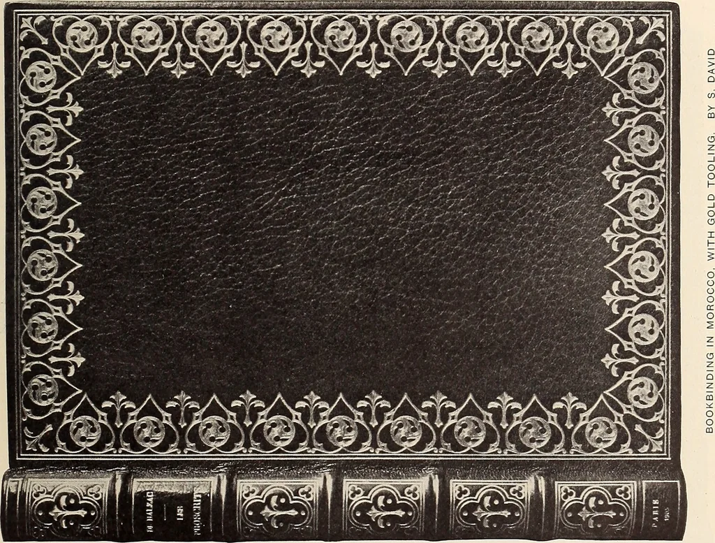 An illustration from The art of the book; a review of some recent European and American work in typography, page decoration & binding, 1914, leaf 206