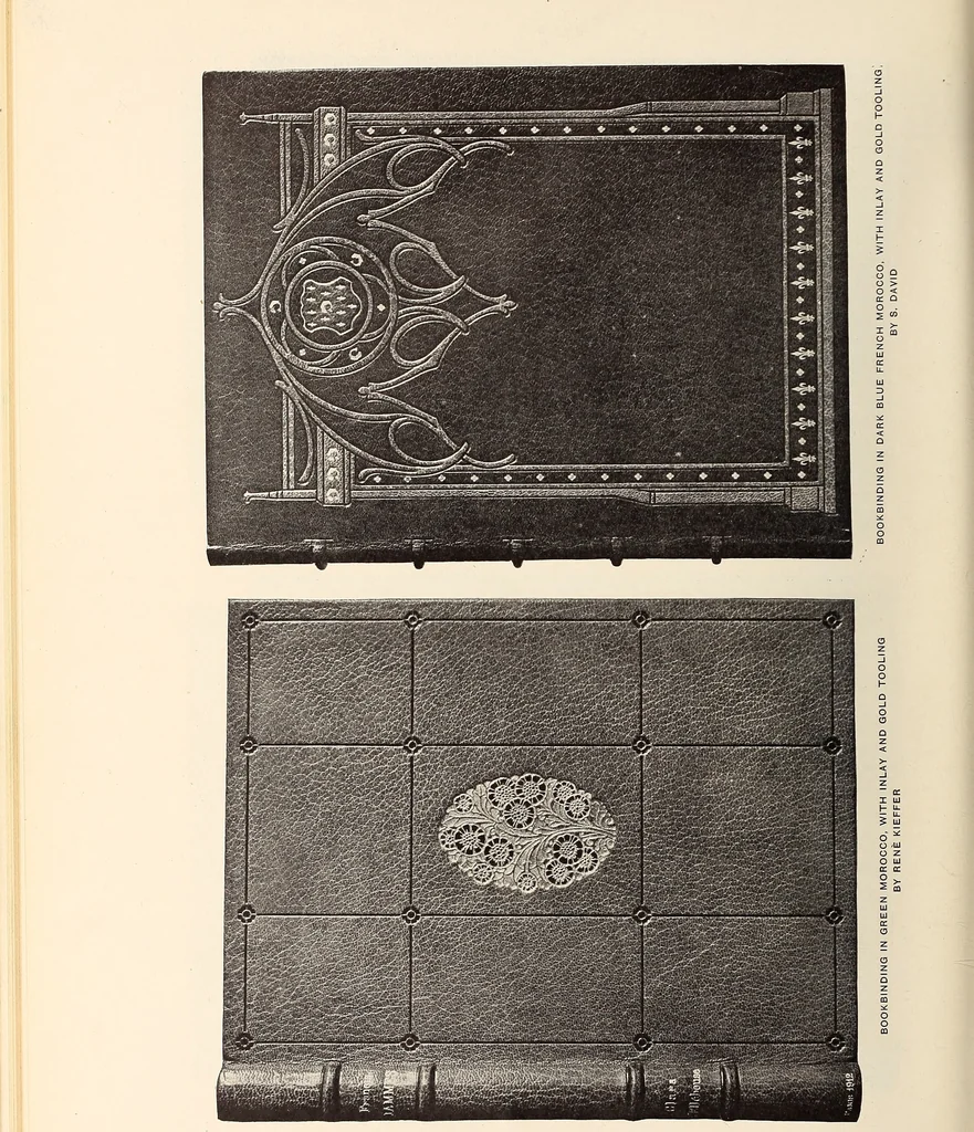 An illustration from The art of the book; a review of some recent European and American work in typography, page decoration & binding, 1914, leaf 207