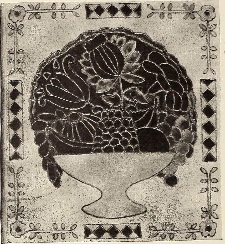 An illustration from The art of the book; a review of some recent European and American work in typography, page decoration & binding, 1914, leaf 209