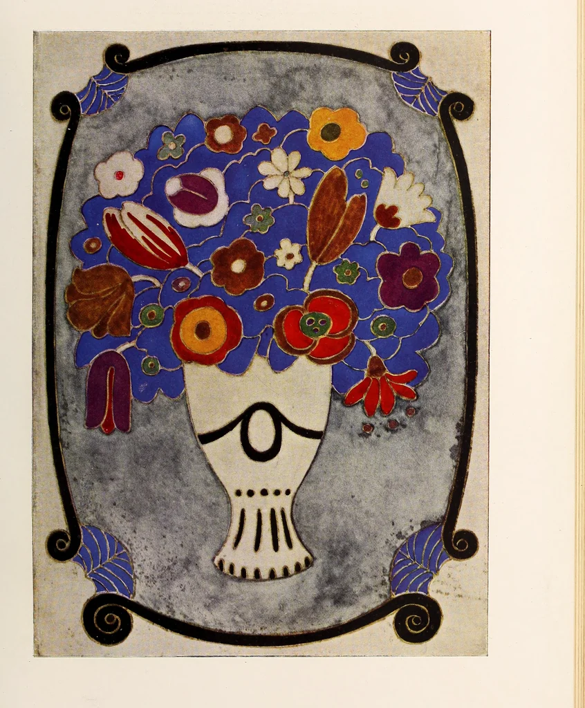 An illustration from The art of the book; a review of some recent European and American work in typography, page decoration & binding, 1914, leaf 210