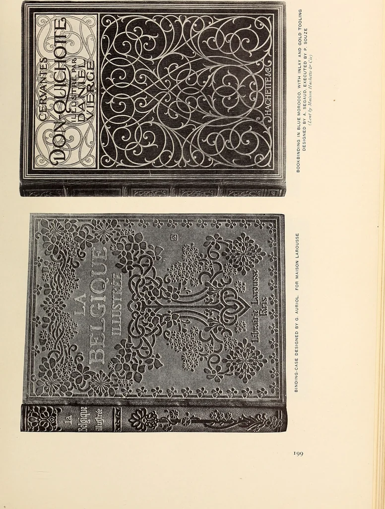 An illustration from The art of the book; a review of some recent European and American work in typography, page decoration & binding, 1914, leaf 212