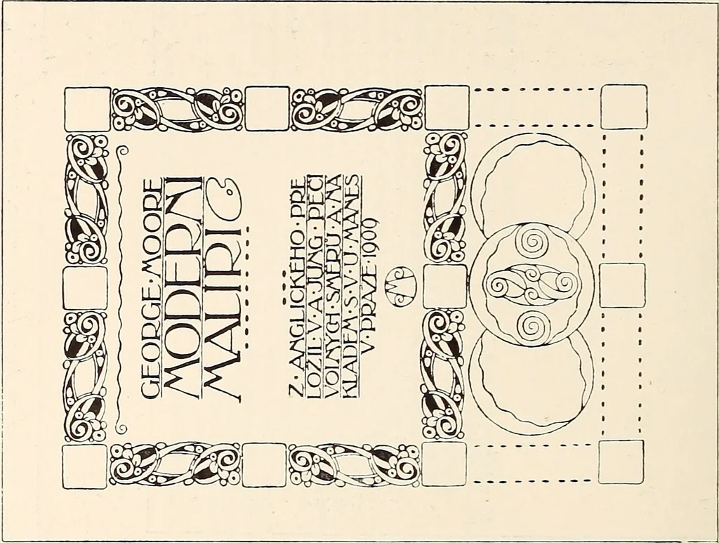 An illustration from The art of the book; a review of some recent European and American work in typography, page decoration & binding, 1914, leaf 223