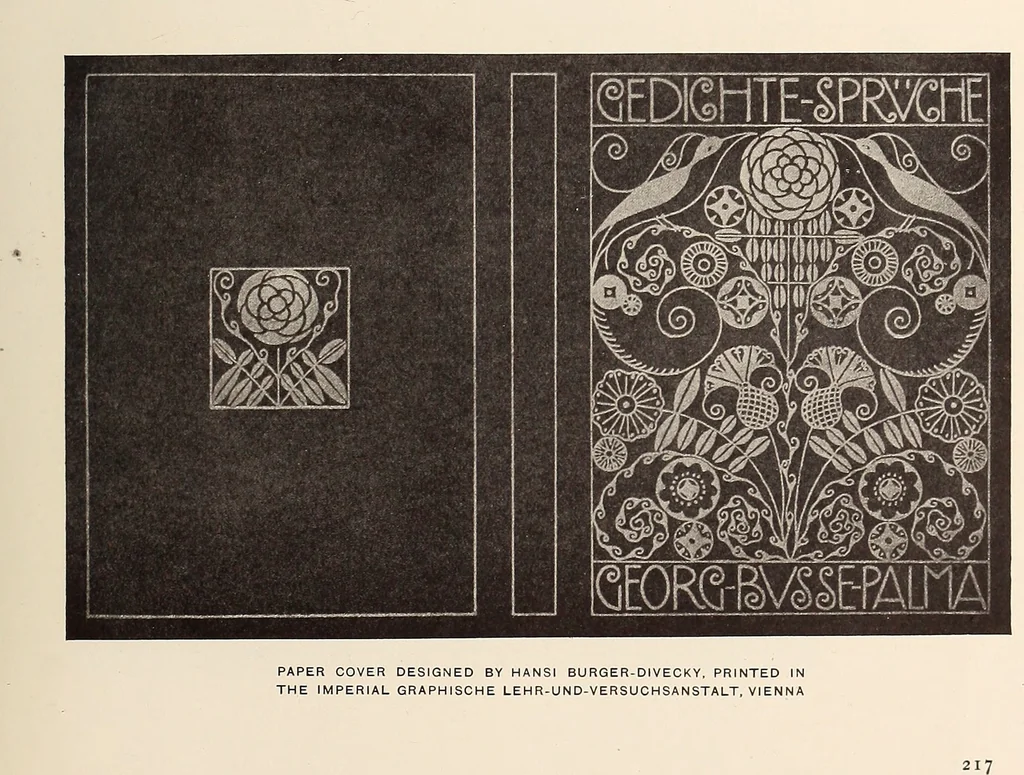 An illustration from The art of the book; a review of some recent European and American work in typography, page decoration & binding, 1914, leaf 230