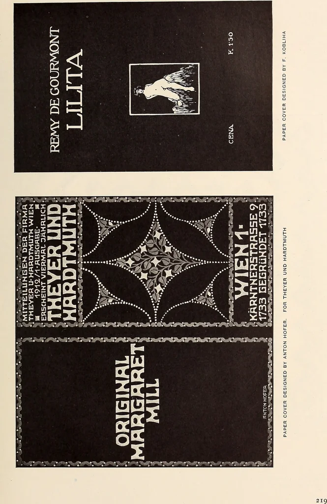 An illustration from The art of the book; a review of some recent European and American work in typography, page decoration & binding, 1914, leaf 232