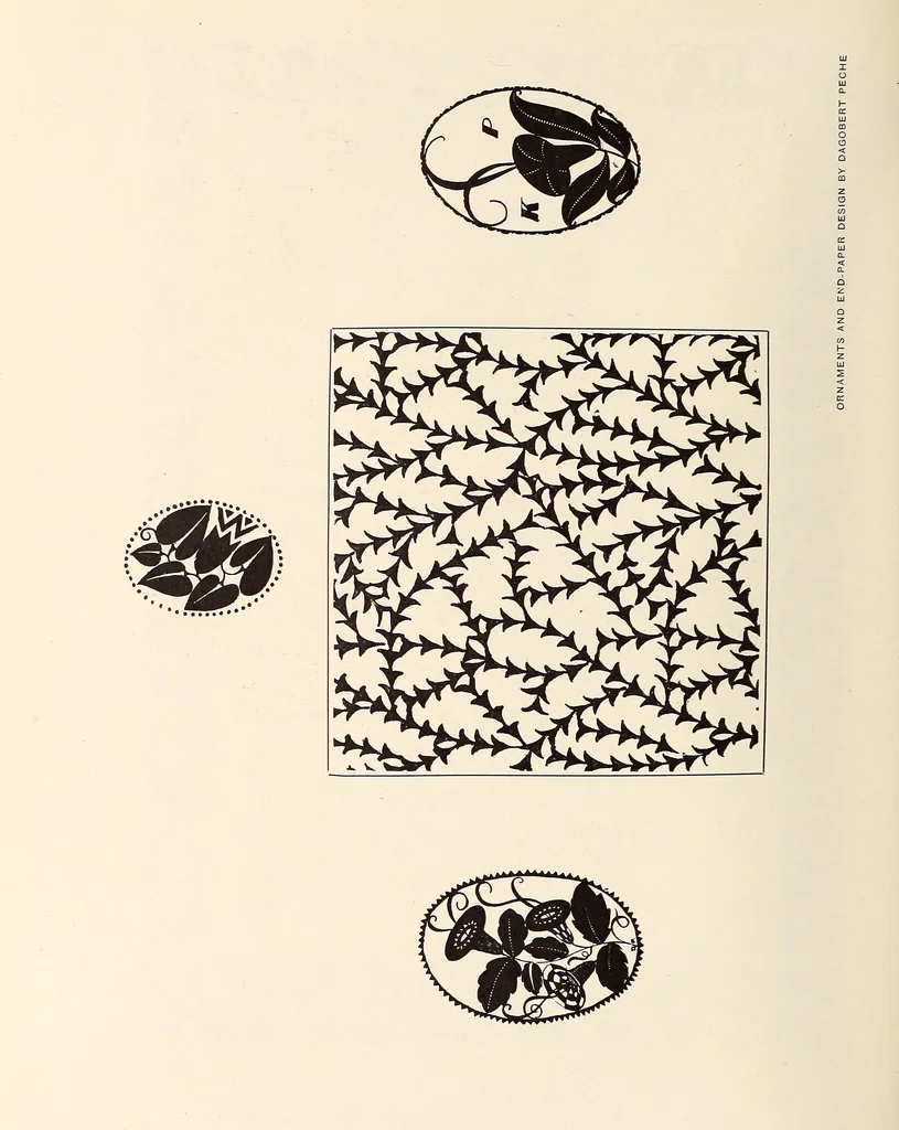 An illustration from The art of the book; a review of some recent European and American work in typography, page decoration & binding, 1914, leaf 235