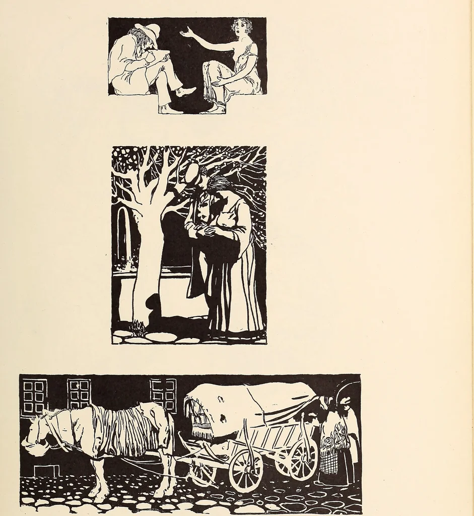 An illustration from The art of the book; a review of some recent European and American work in typography, page decoration & binding, 1914, leaf 240
