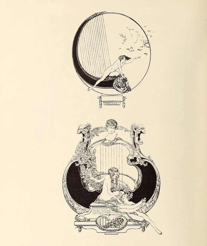 An illustration from The art of the book; a review of some recent European and American work in typography, page decoration & binding, 1914, leaf 247