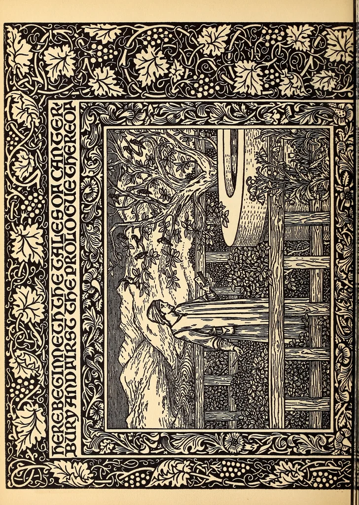 An illustration from The art of the book; a review of some recent European and American work in typography, page decoration & binding, 1914, leaf 25