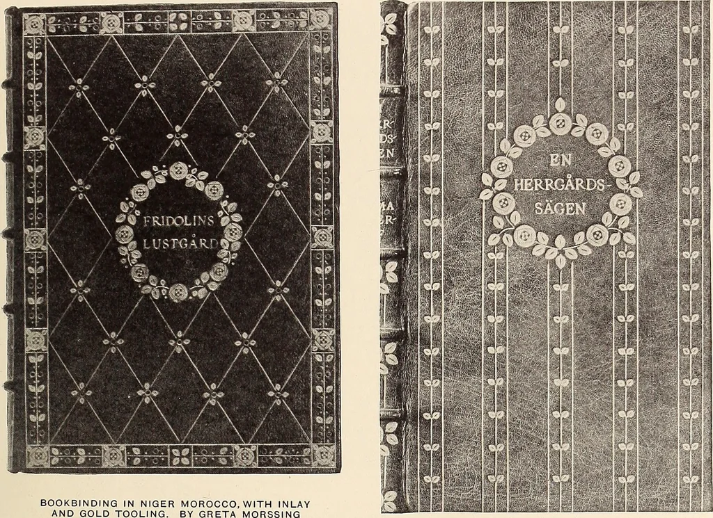 An illustration from The art of the book; a review of some recent European and American work in typography, page decoration & binding, 1914, leaf 266